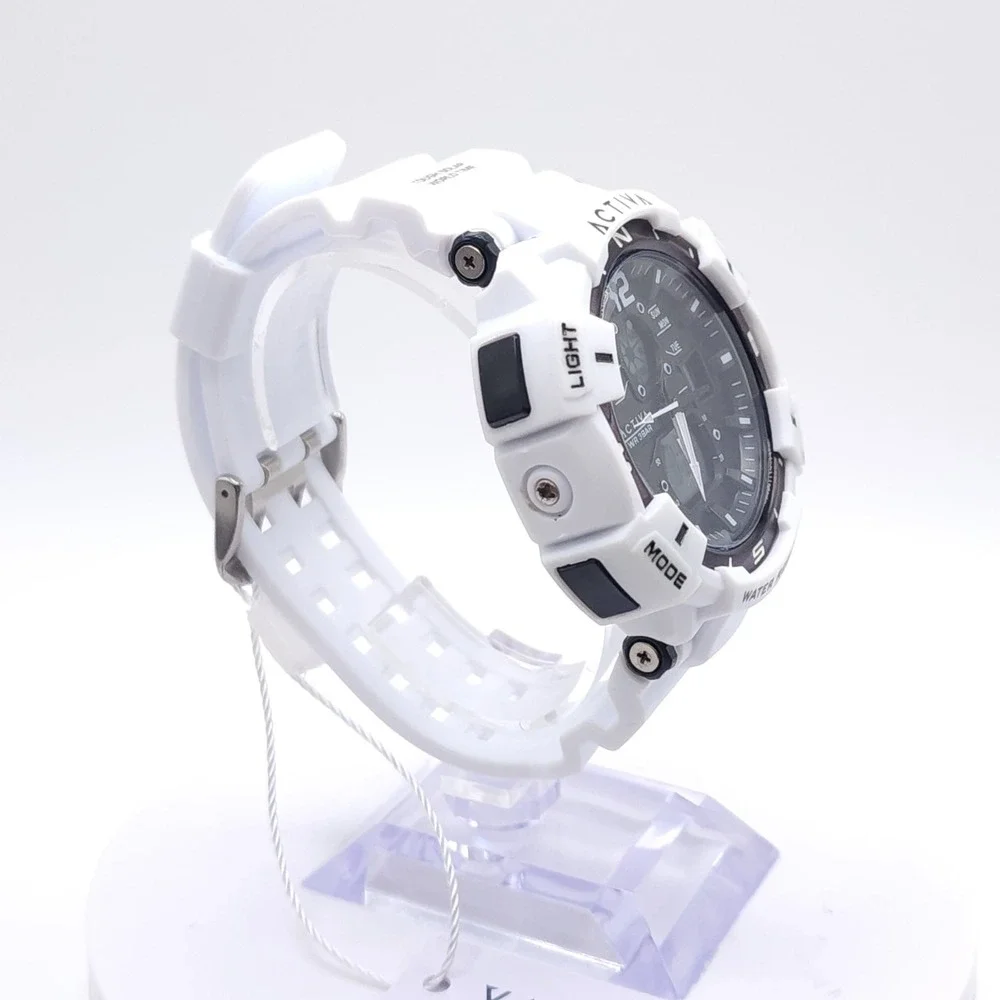 Activa X Invicta ACW8045-001 Digital Watch 53mm White New